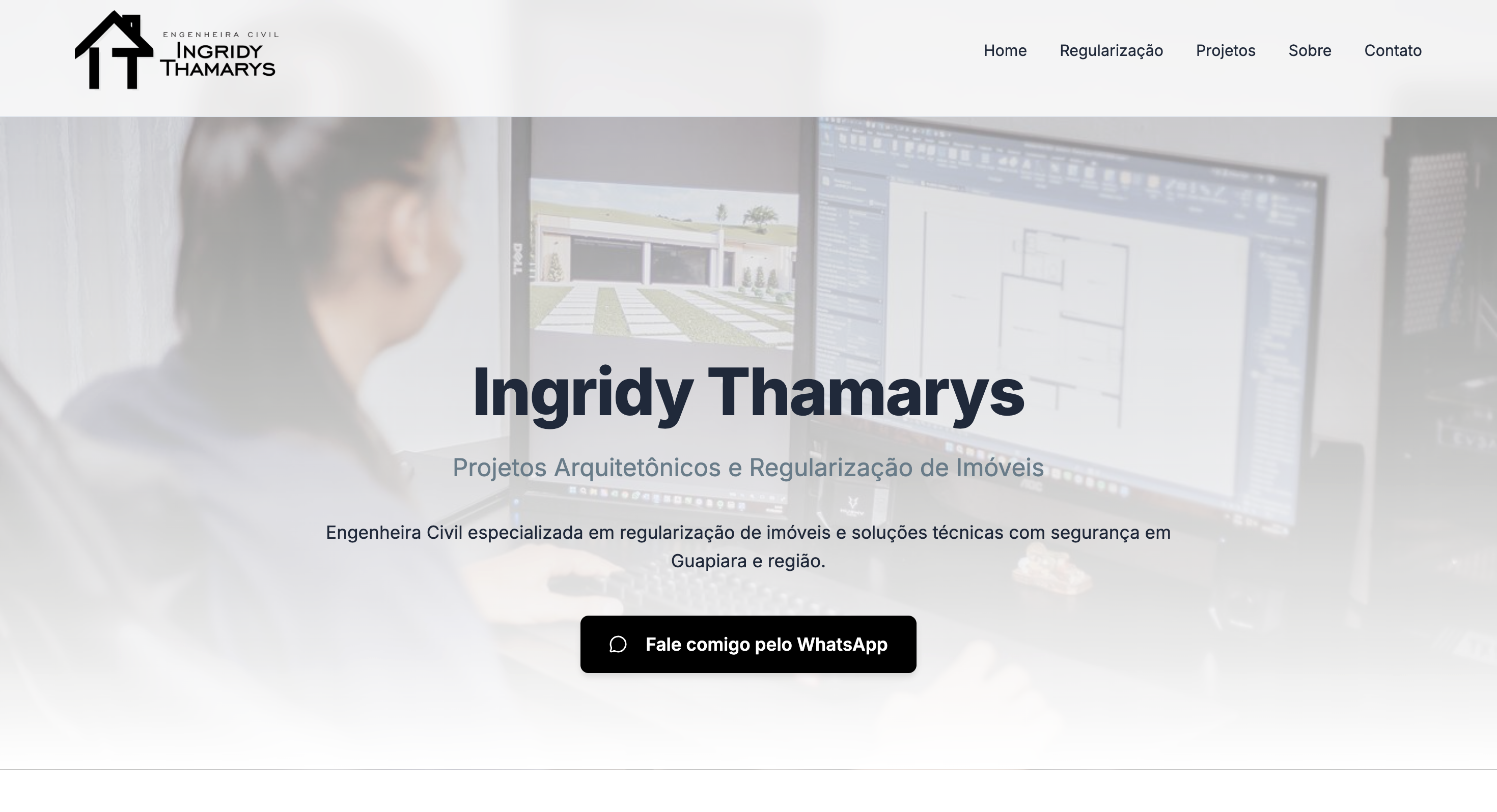 Site para engenheira